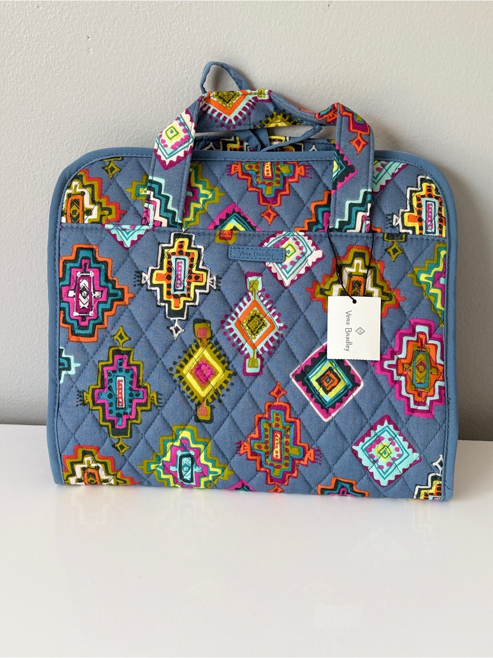 Vera Bradley Painted Medallions Hanging Travel Organizer NWT Quilted